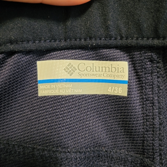 Columbia - Navy Blue Skinny Leg Slacks - Picture 6 of 6